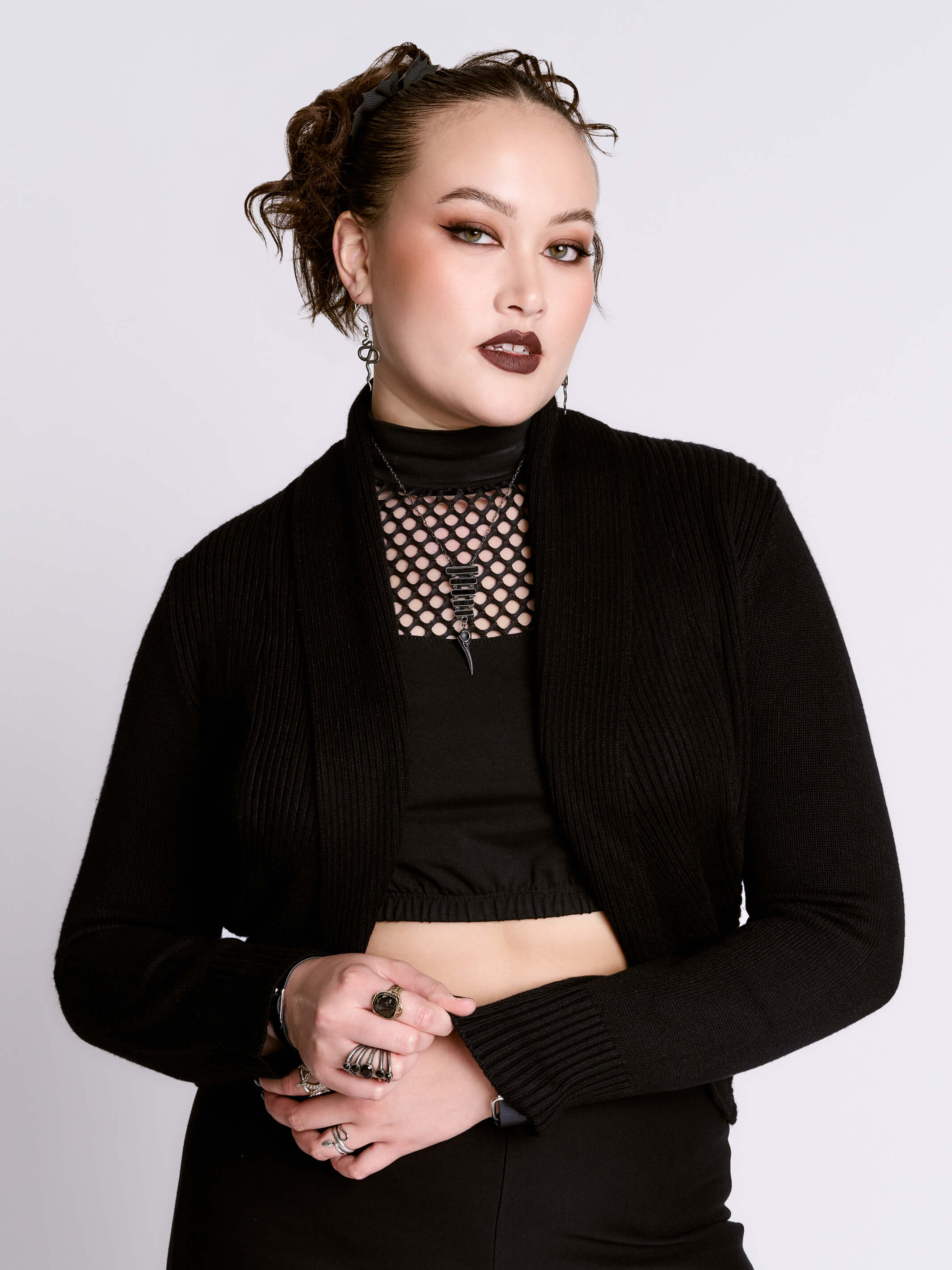 Cropped Cardigan - Image 2