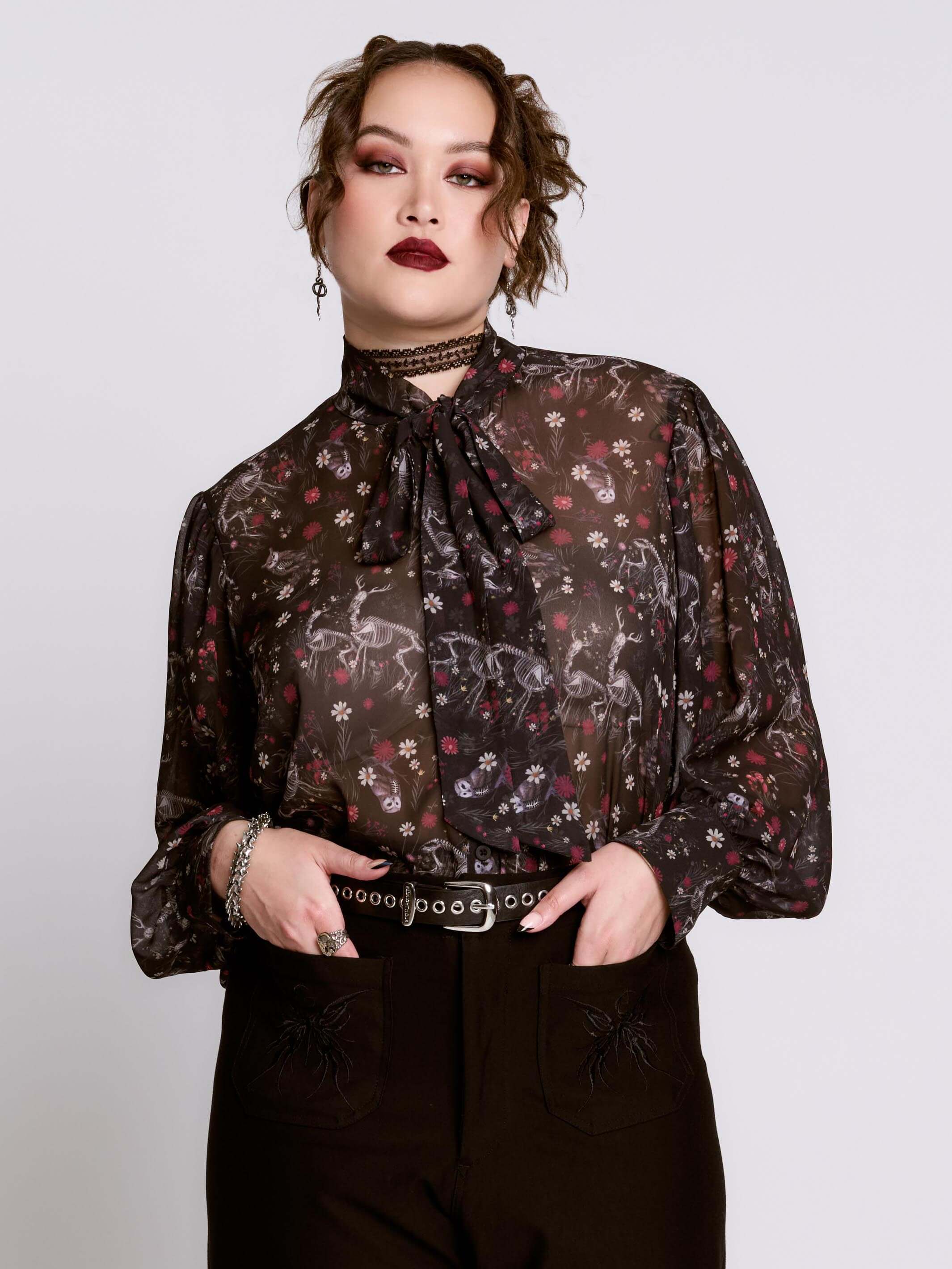 Deerly Departed Blouse - Image 5