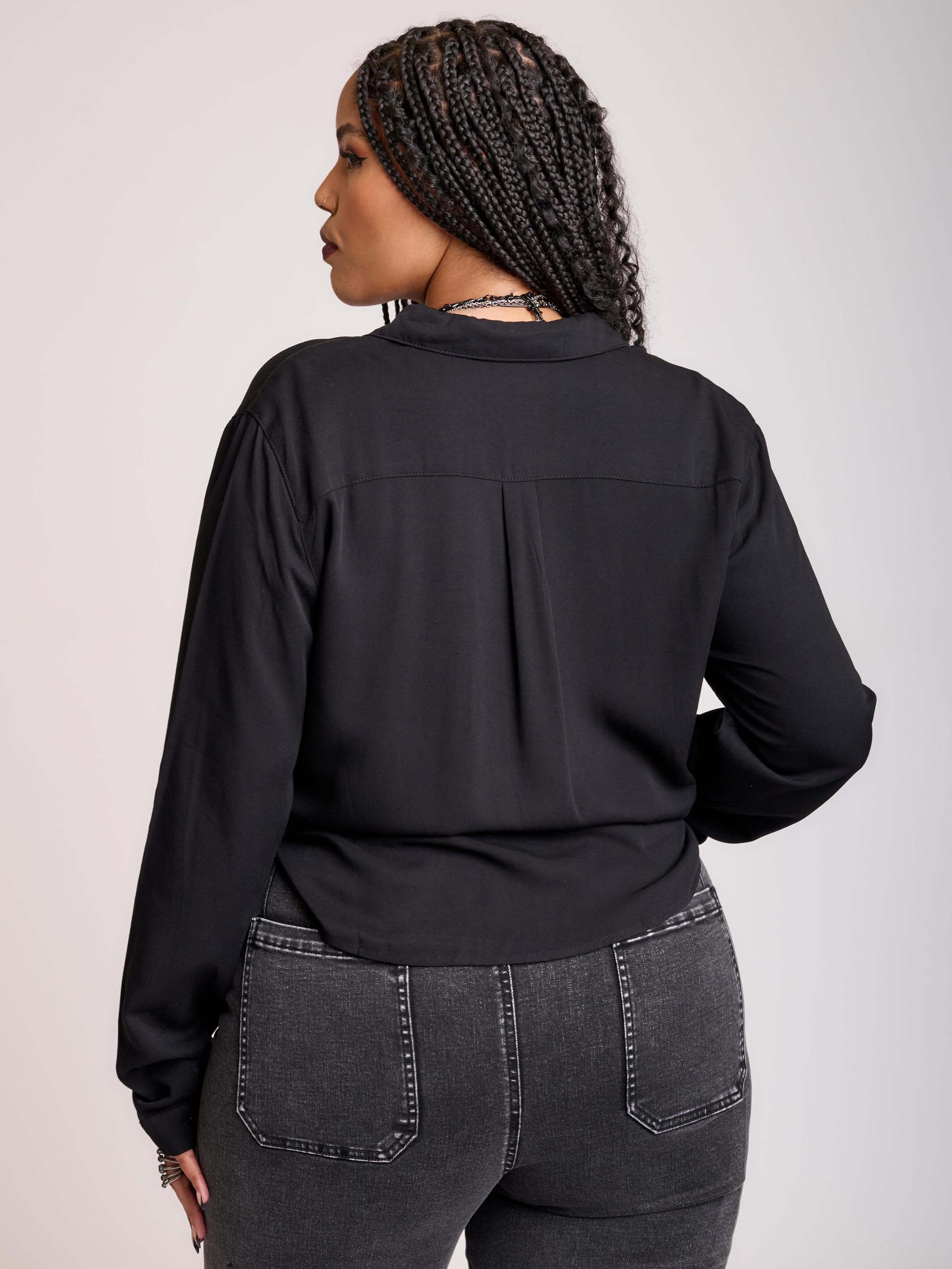 Embroidered Relics Button Up Shirt - Image 6