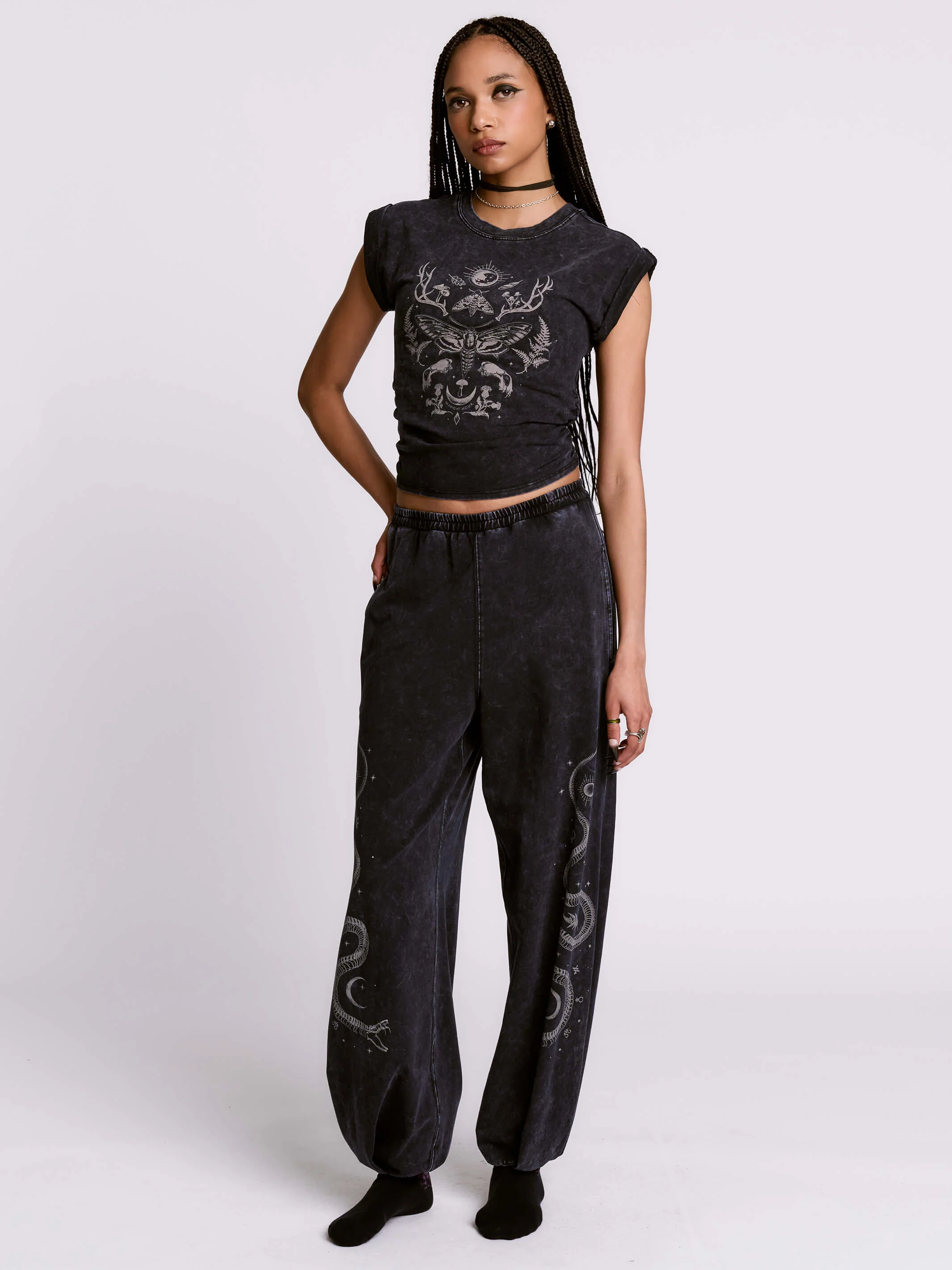 Forest Witch Mineral Wash Lounge Pants - Image 4