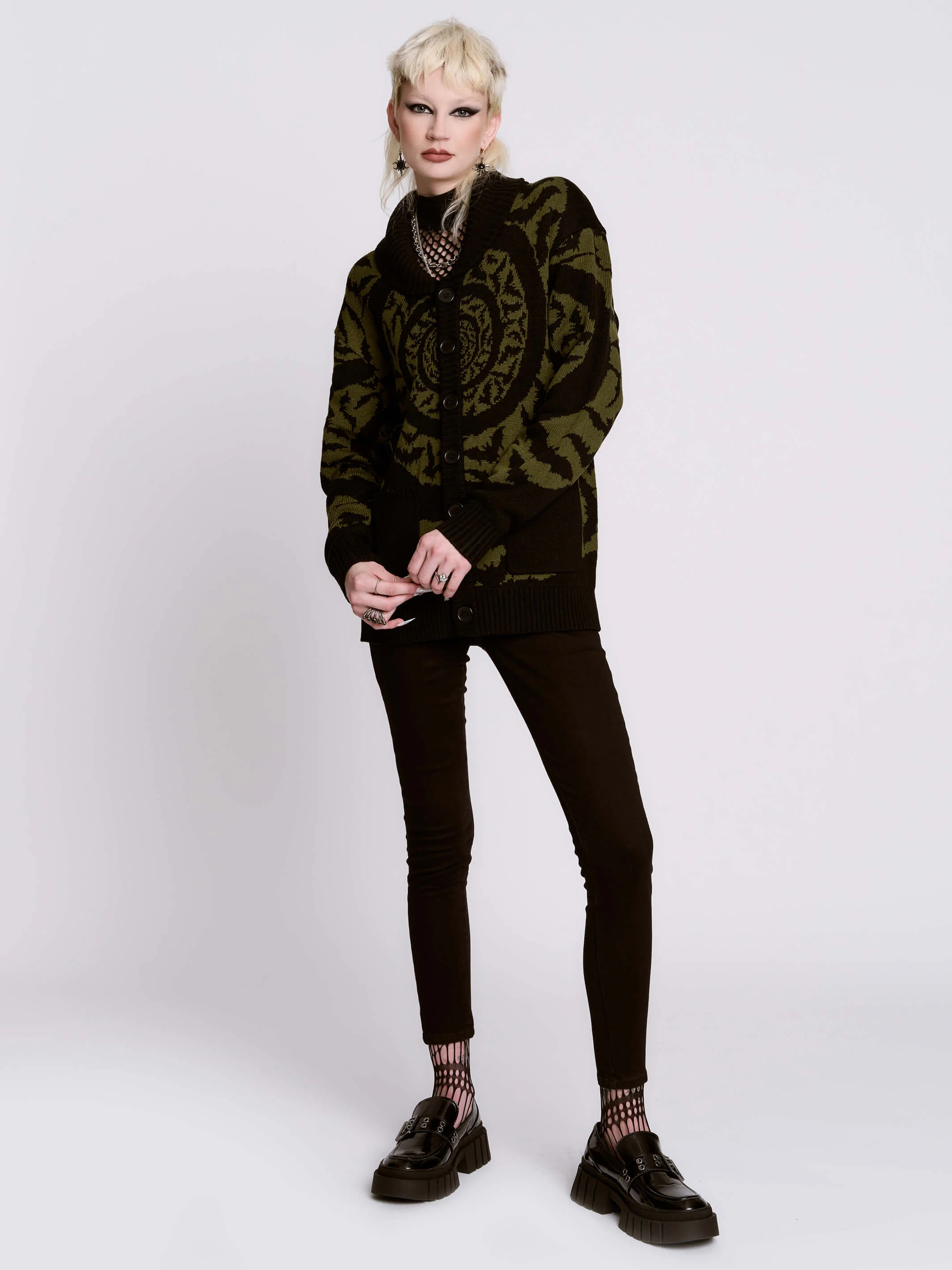 Hypnotic Bat Cardigan - Image 5