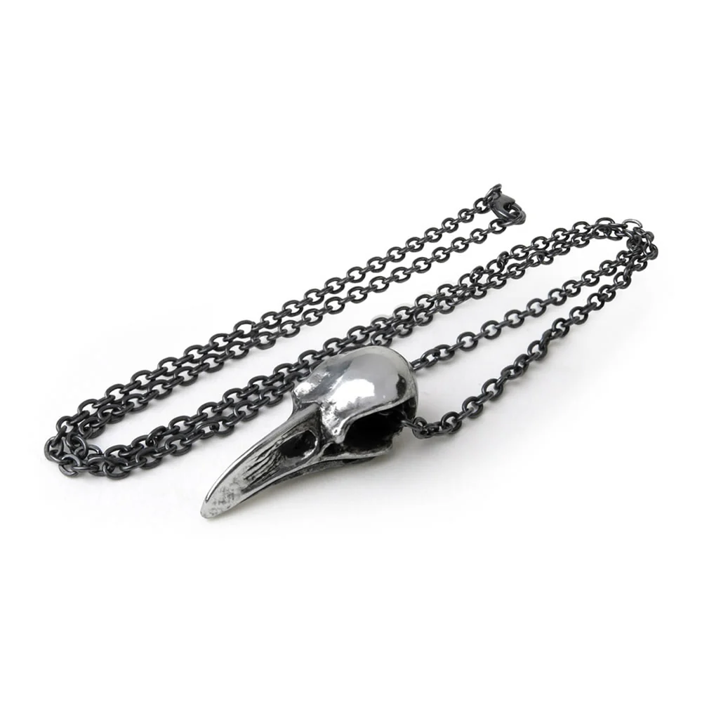 Little Raven Skull Necklace - Image 5