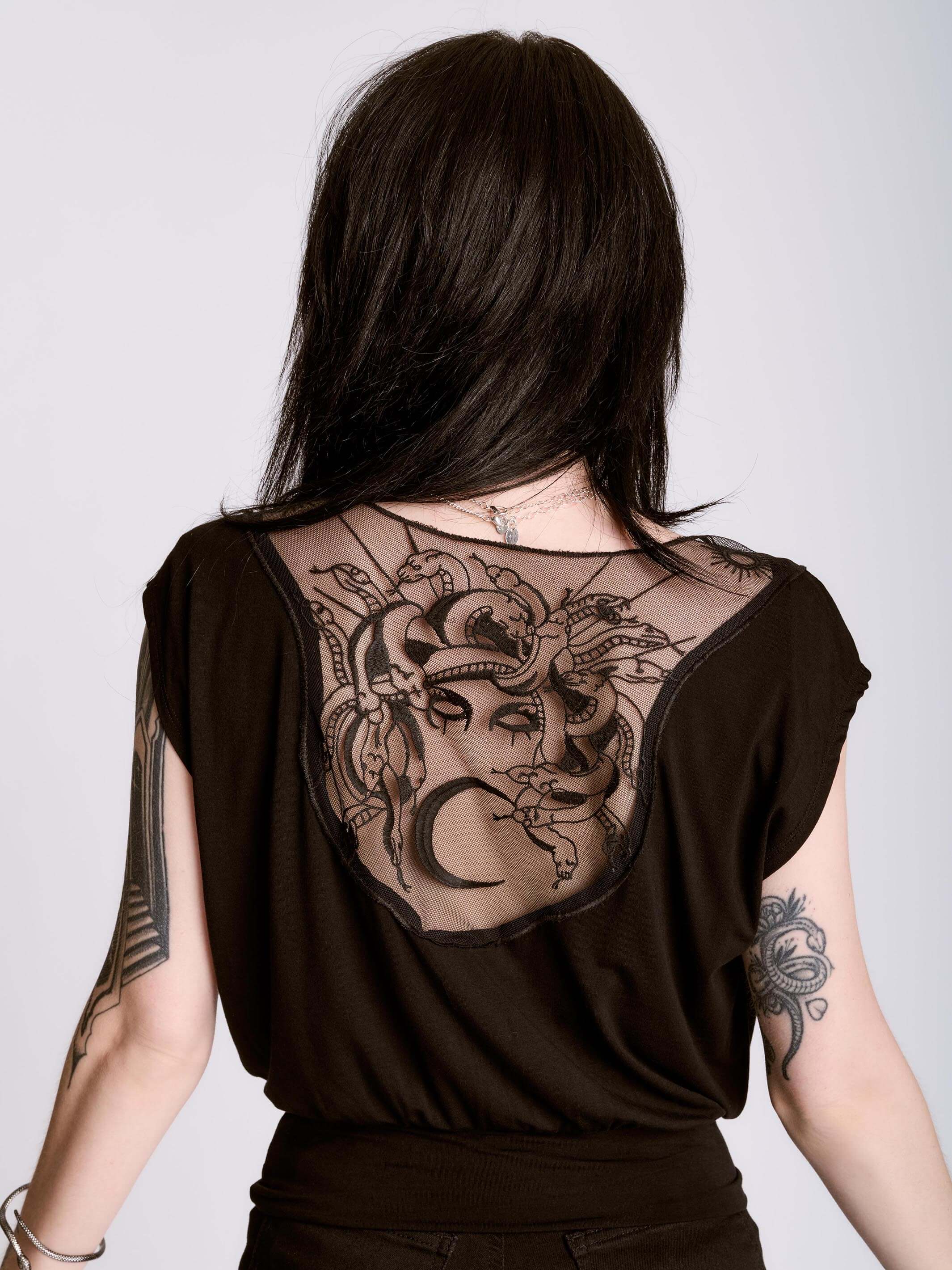 Medusa Blouson Top