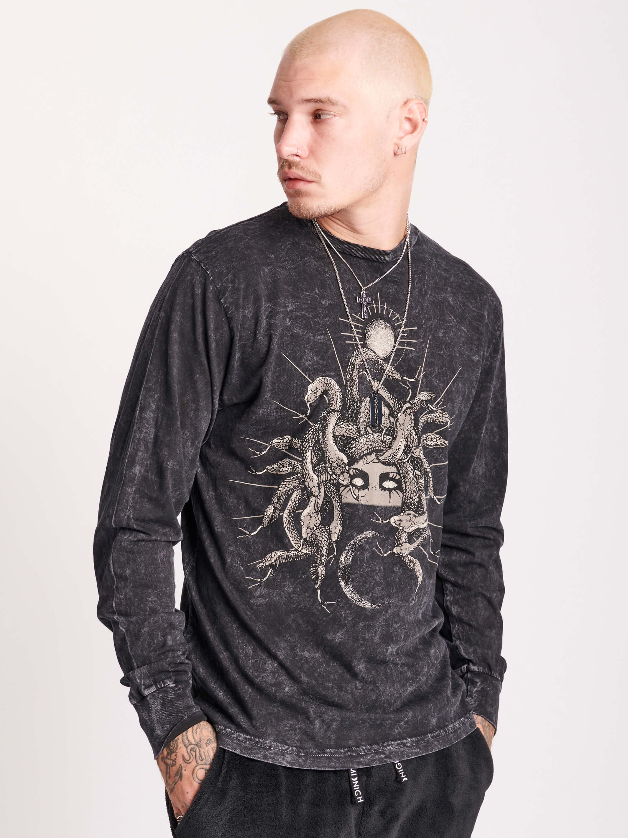 Mineral Wash Medusa T-Shirt - Image 3