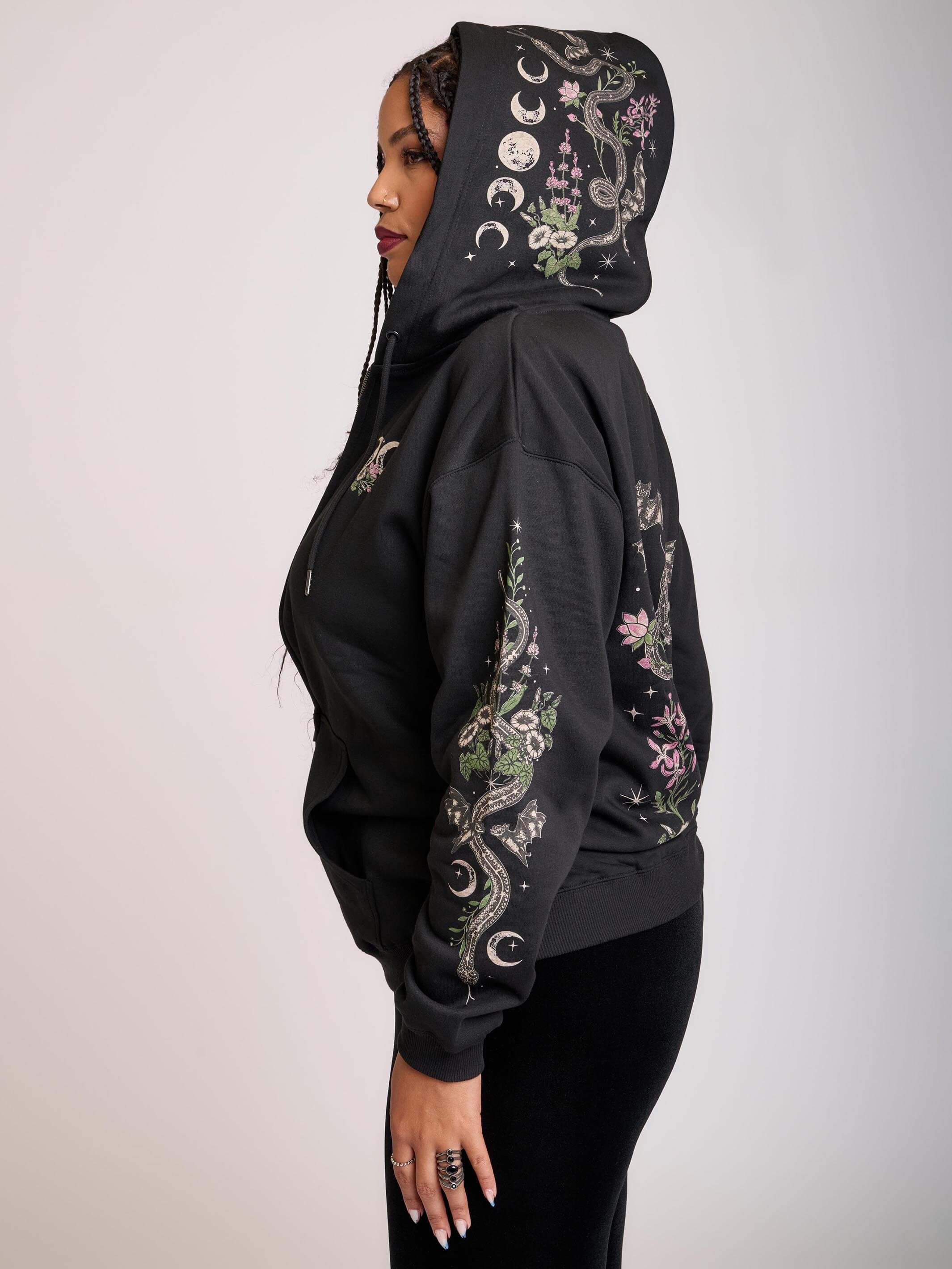 Moon Phase Garden Hoodie - Image 6