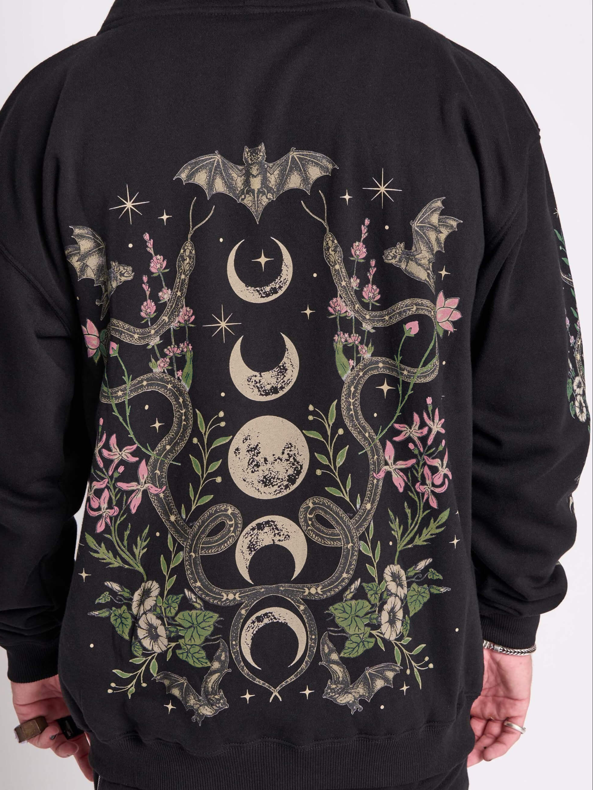 Moon Phase Garden Hoodie - Image 4