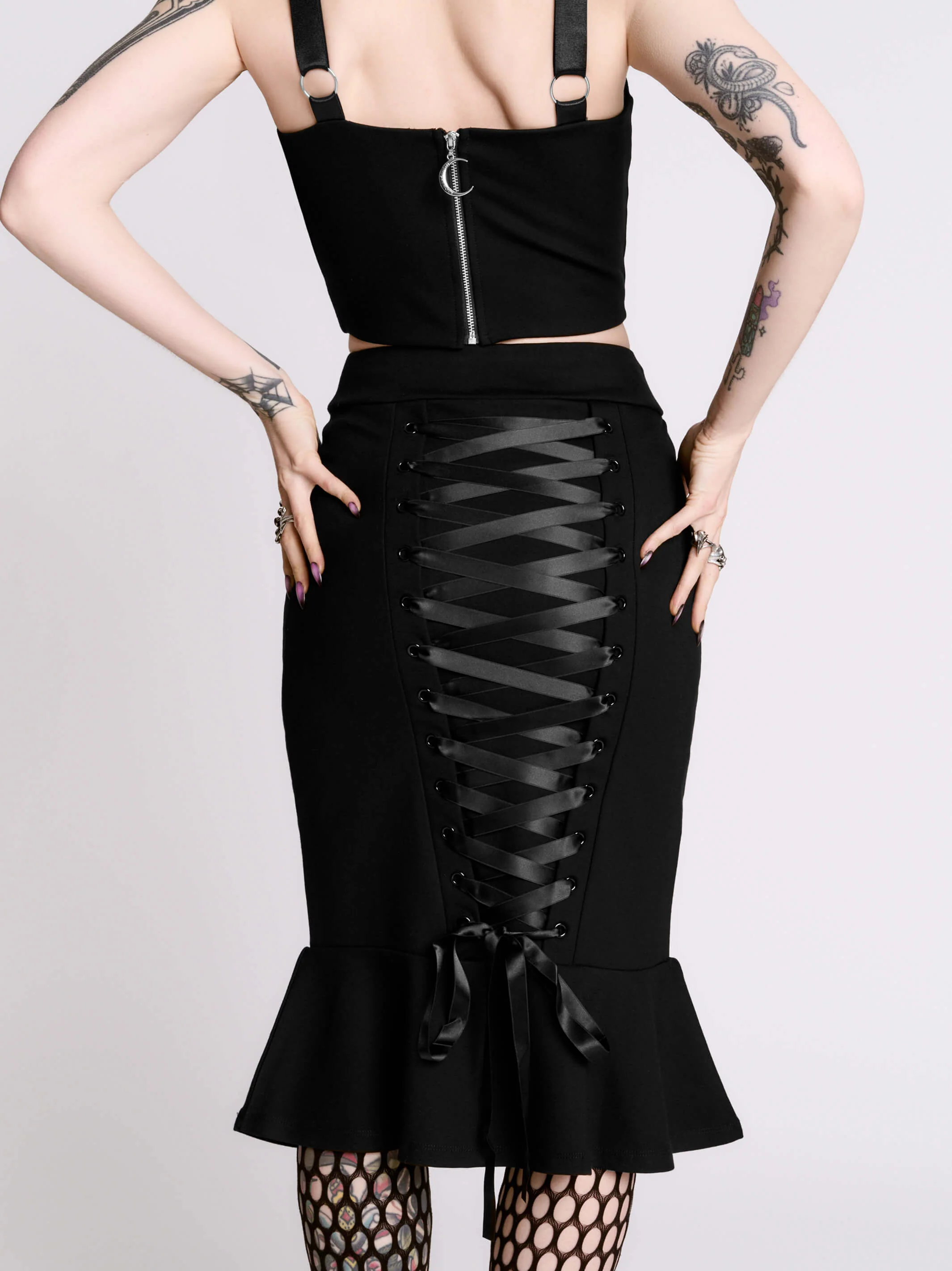 Mortisha Corset Mermaid Skirt - Image 9