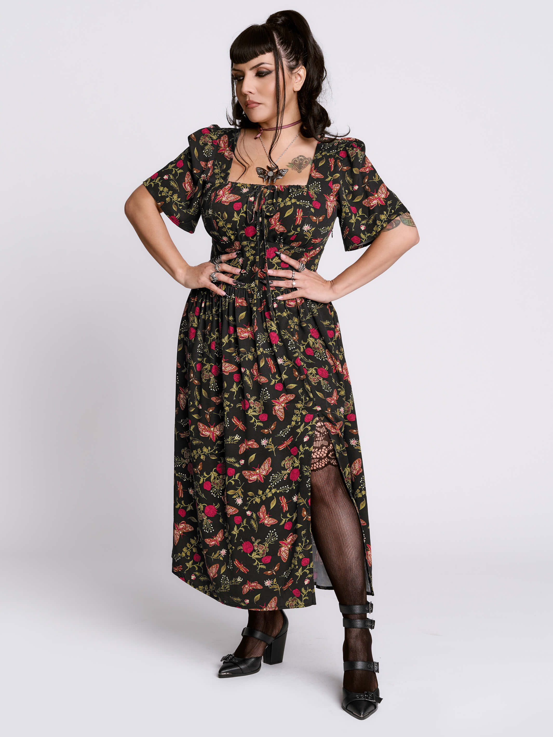 Moth to the Flame Maiden Dress - Image 8