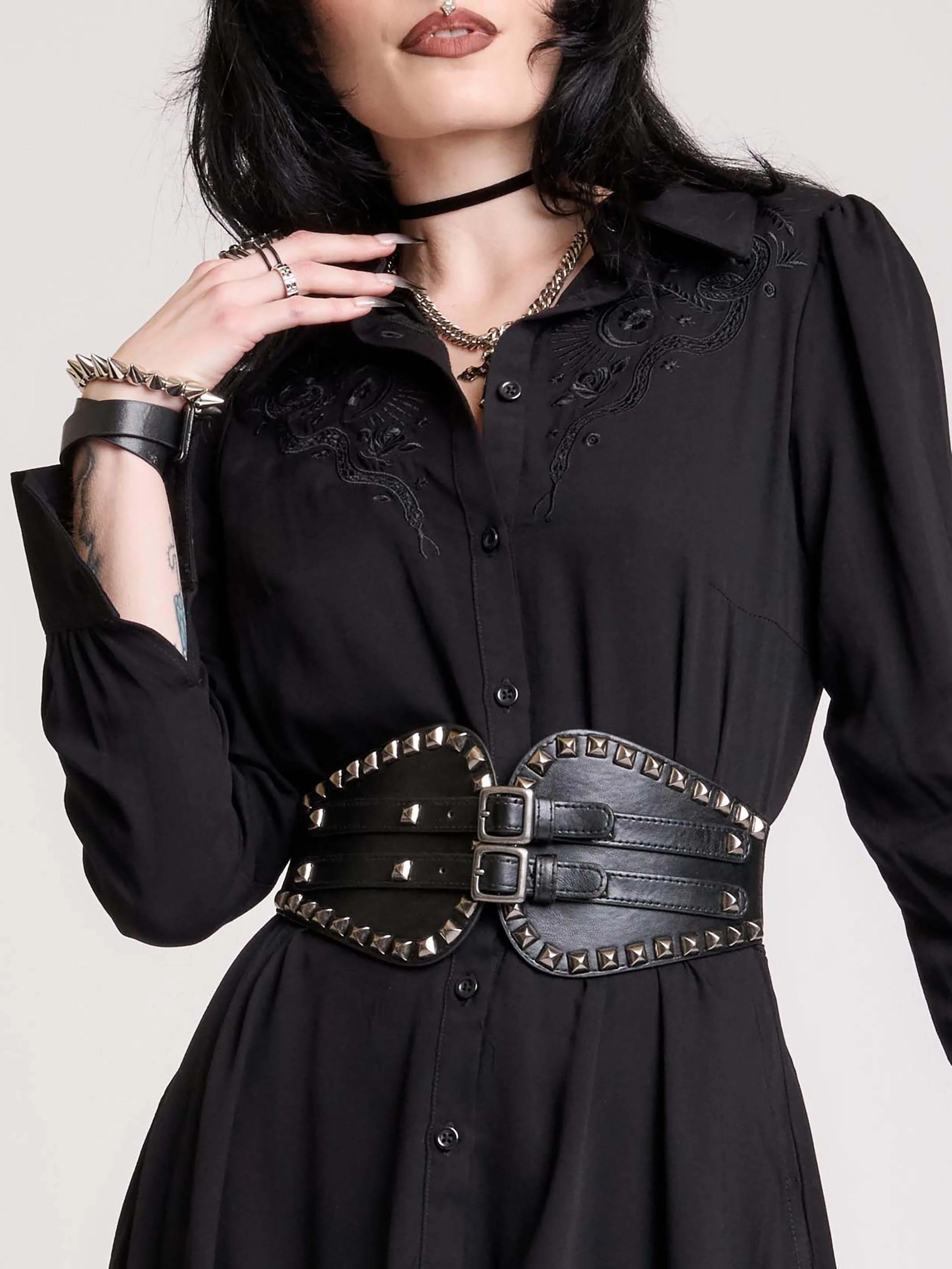 Pyramid Stud Belt - Image 4