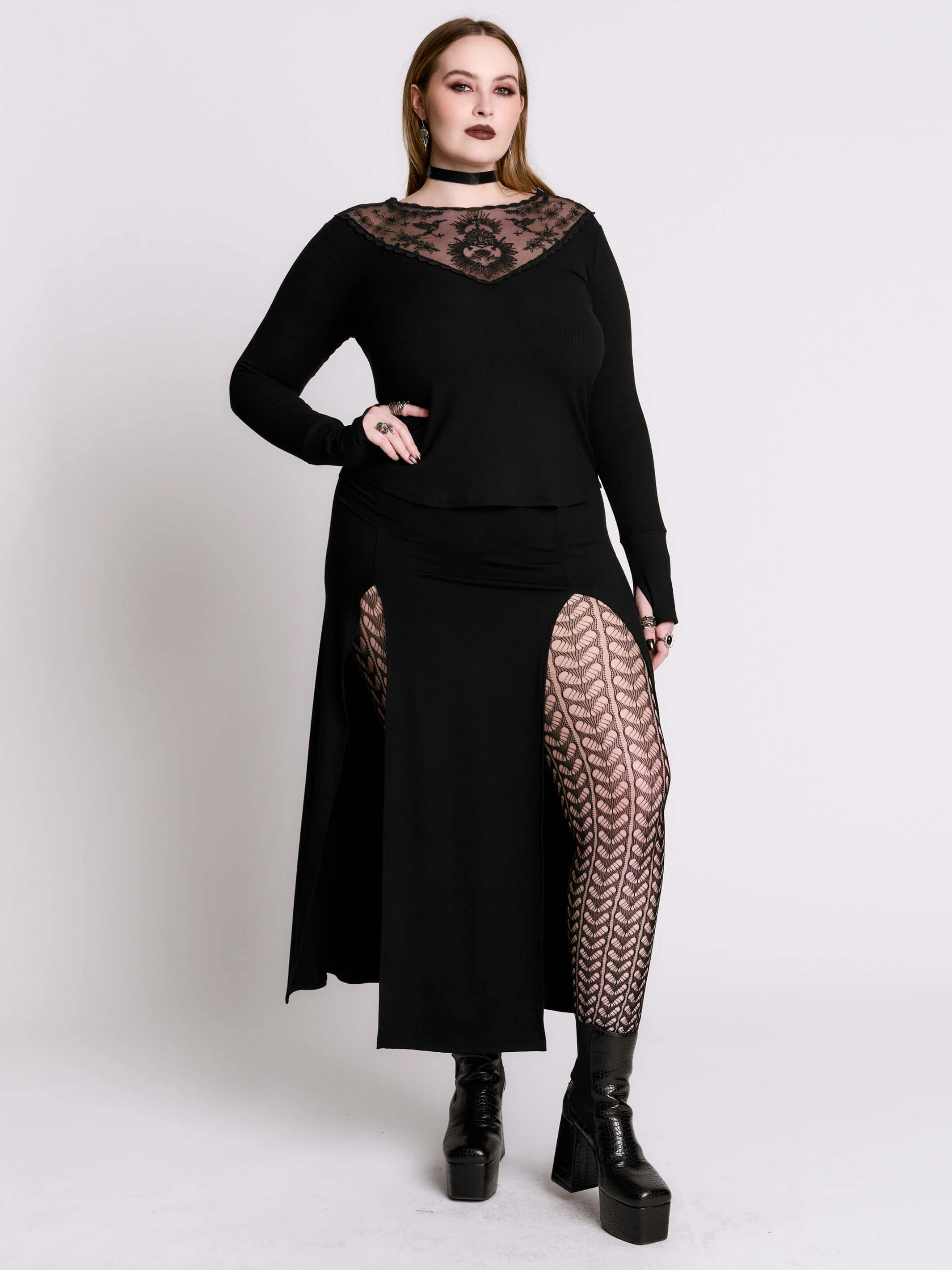 Sacred Heart Rib Top - Image 4