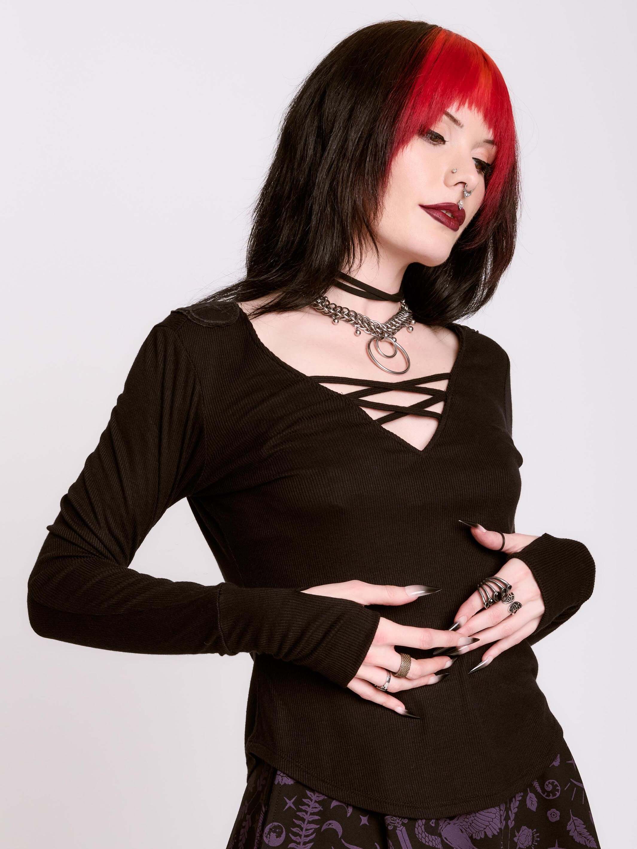 Sigil Moth Rib Top - Image 5