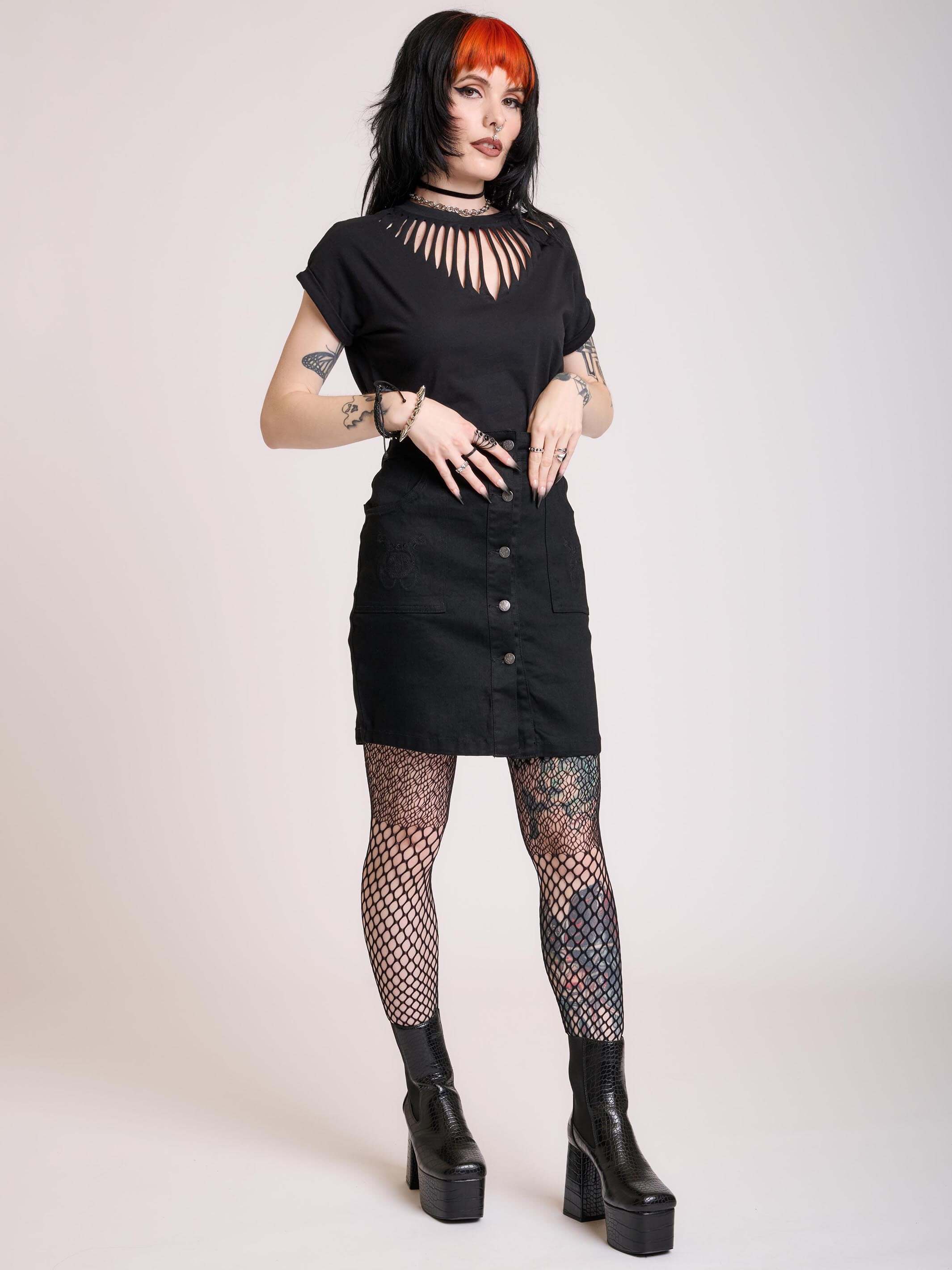 Slashed T-shirt - Image 7