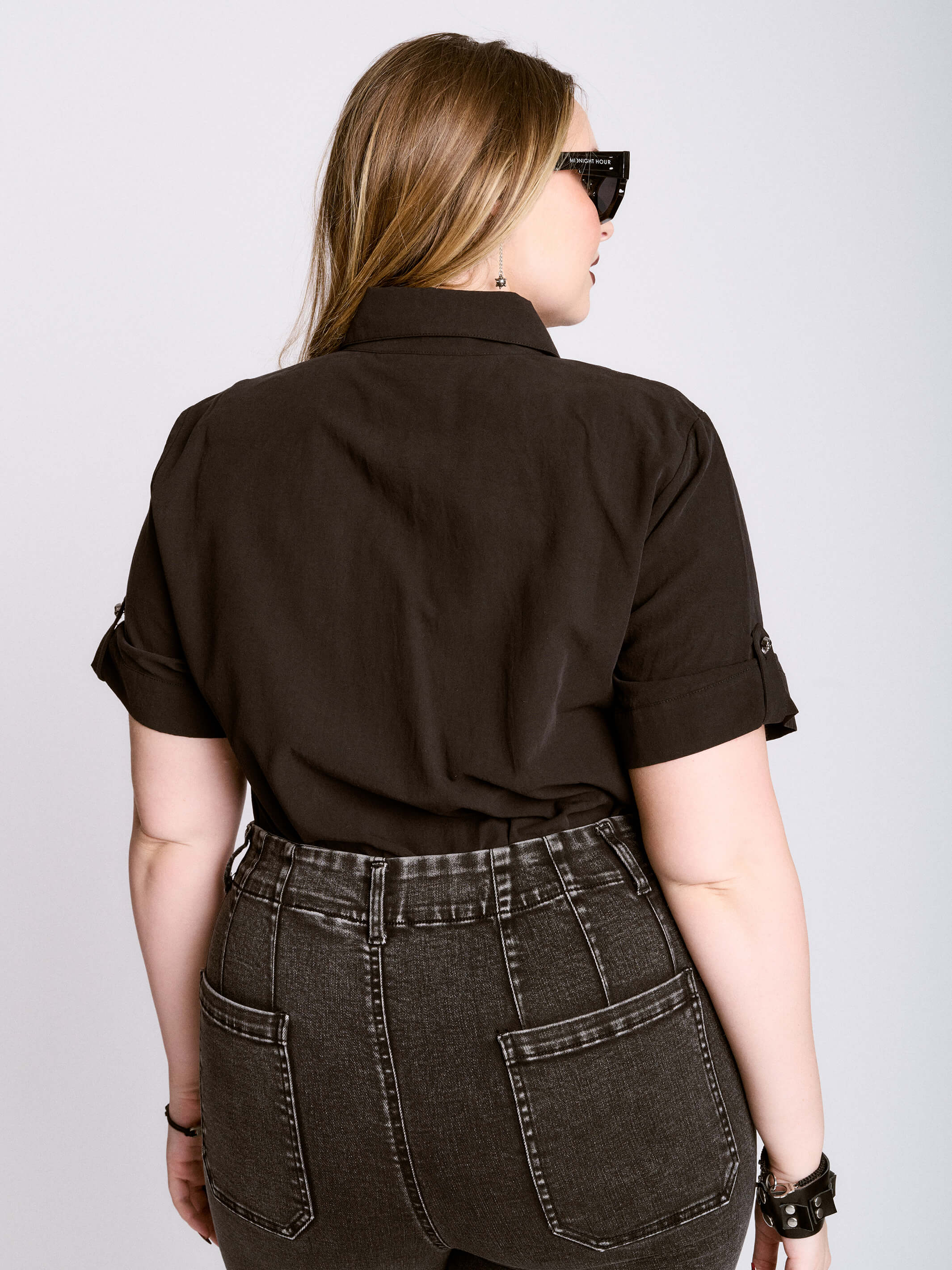 Studded Skull Button Shirt - Image 6