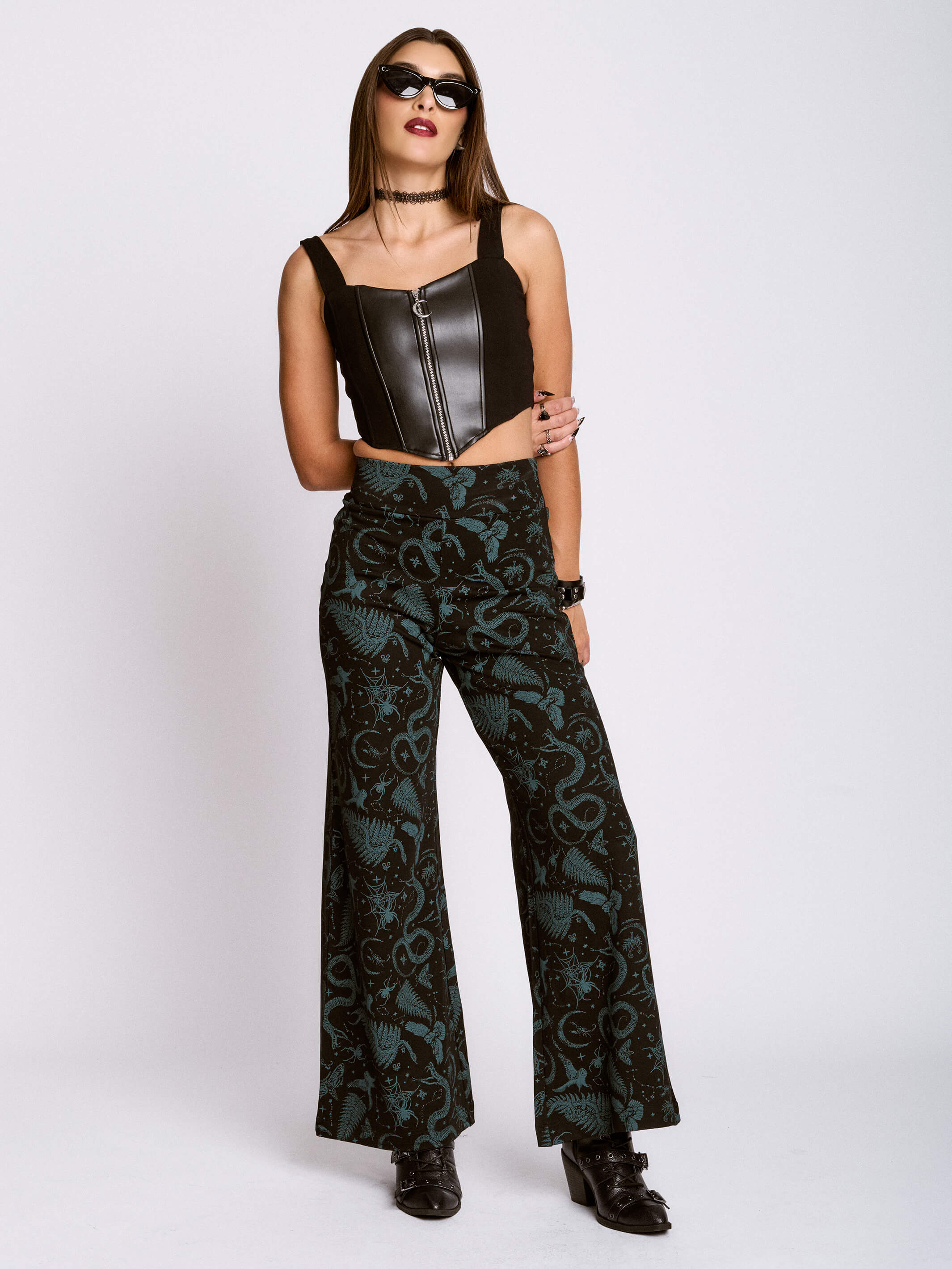 Swamp Life Palazzo Pants - Image 4