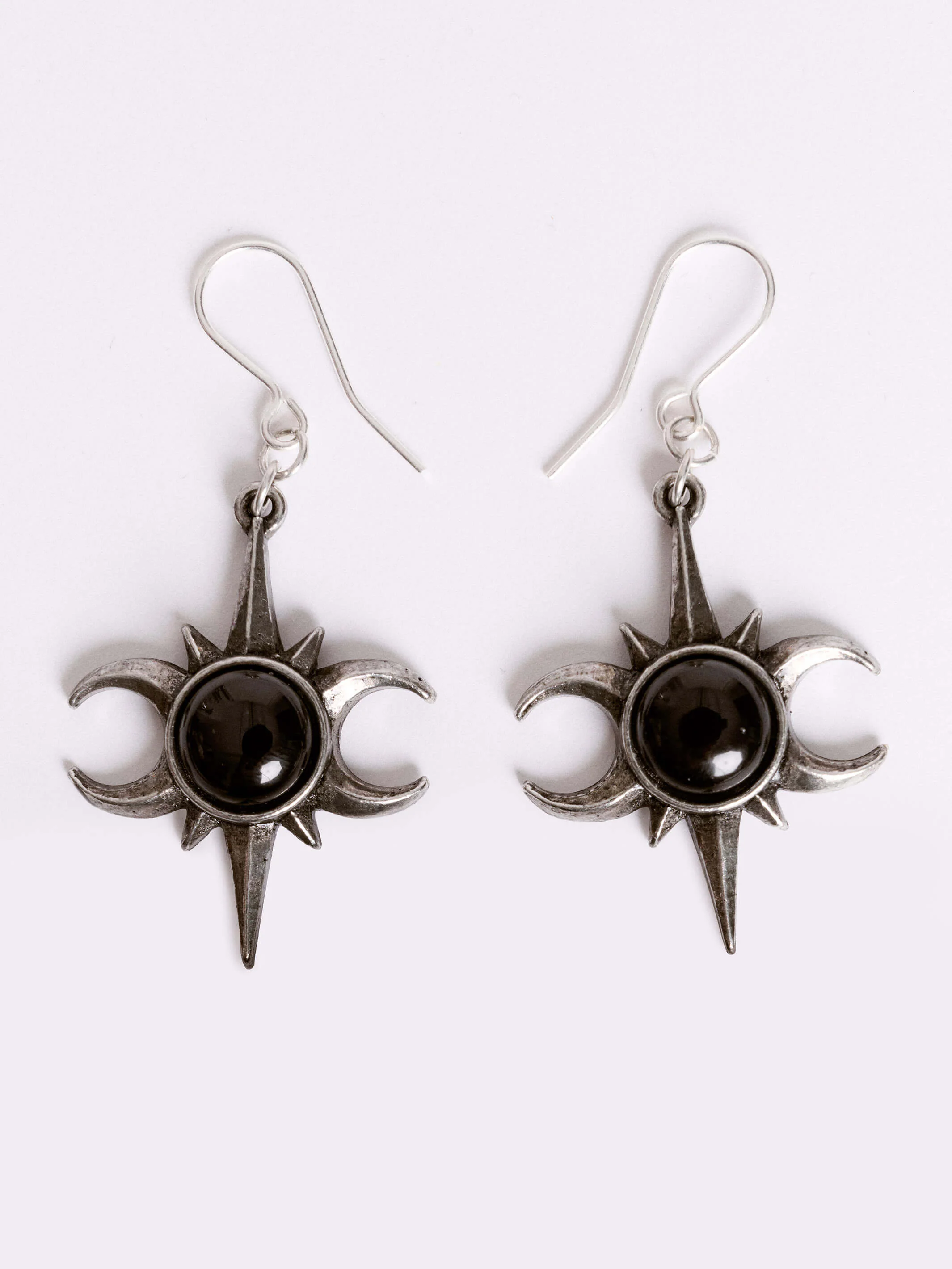 Triple Moon Earrings - Image 3